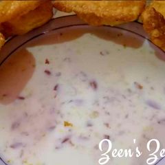 A picture of Muhallabia Pudding.