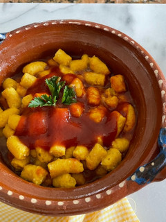 Una foto de Mini ñoquis de calabaza y avena