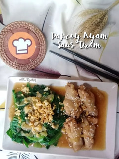 Foto resep #414 Pakcoy Ayam Saus Tiram (MPASI 8m+)