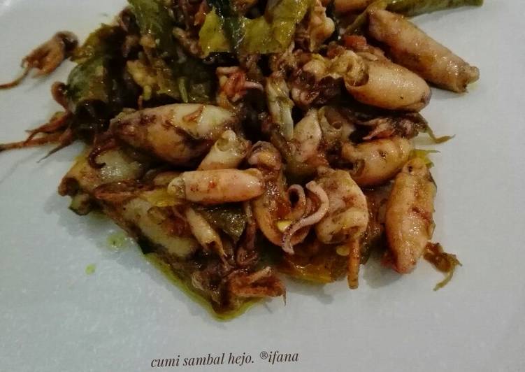 Resep Cumi sambal hejo #bikinRamadhanberkesan #day10, Menggugah Selera