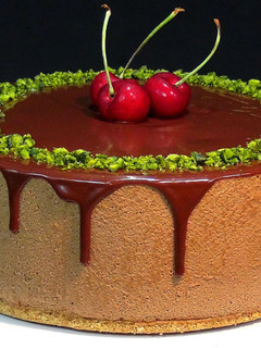 Foto principal de Tarta de chocolate y café, sin horno