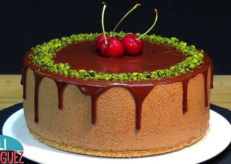 Tarta de chocolate y café, sin horno