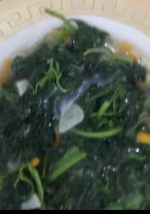 Foto resep Tumis Sayur Bayam