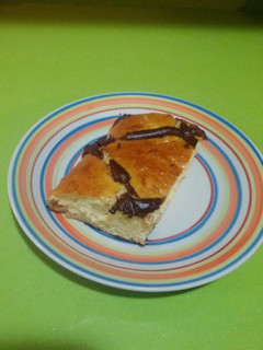 Una foto de Coca de San Juan con chocolate con Thermomix