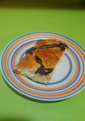 Foto principal de Coca de San Juan con chocolate con Thermomix