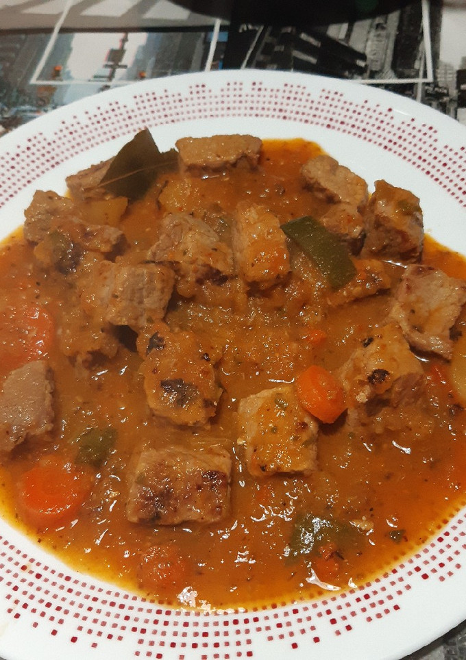 Una foto de Ternera en salsa