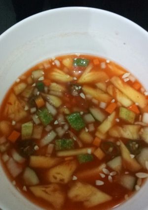 Foto resep Acar merah untuk nasi kebuli