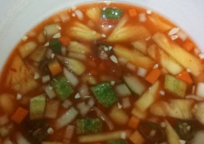 Wajib coba! Resep enak buat Acar merah untuk nasi kebuli dijamin sesuai selera