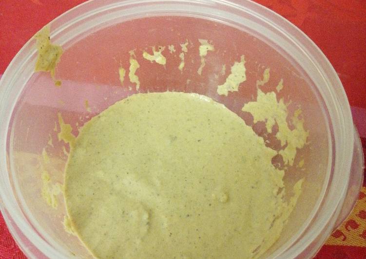 Paté de mejillones y queso batido