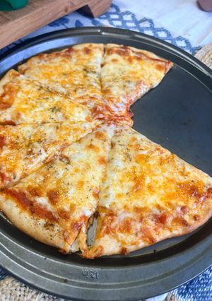 A picture of Easy Homemade Pizza Dough.