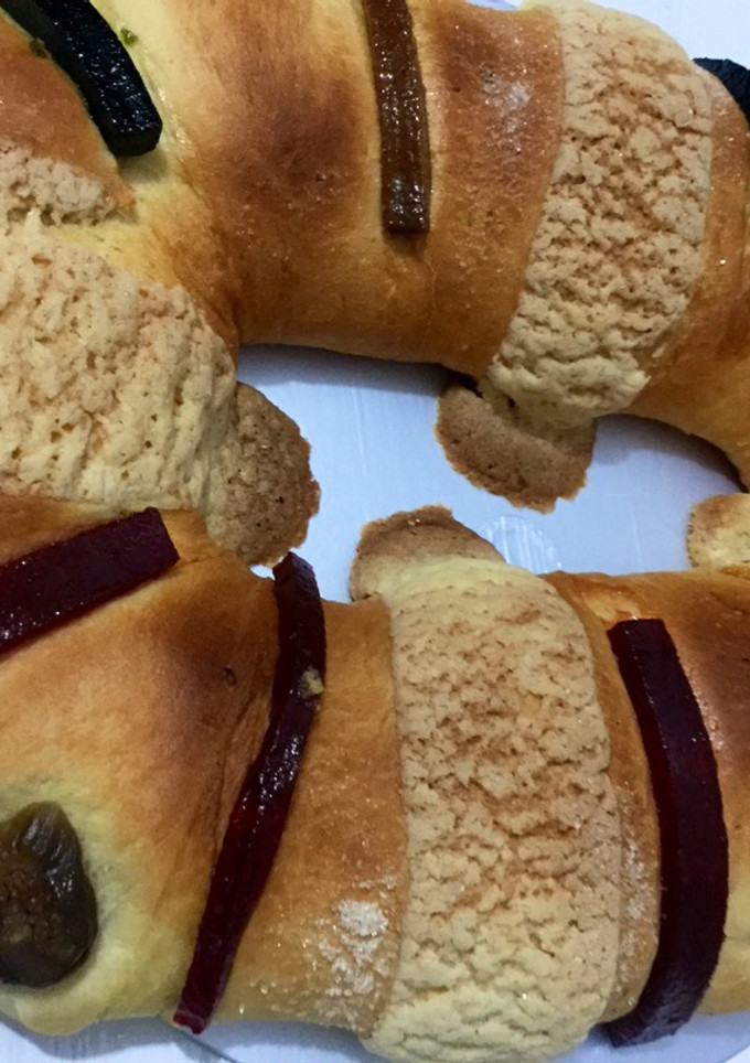 Una foto de Rosca de reyes