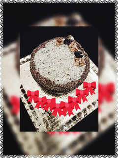 عکسی از دستور کیک شکلاتی با مغز نارگیلی