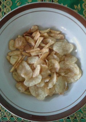 Foto resep Kentang goreng (Crispy Chips and Soestring)