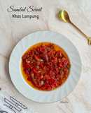 Sambal Seruit (khas Lampung)