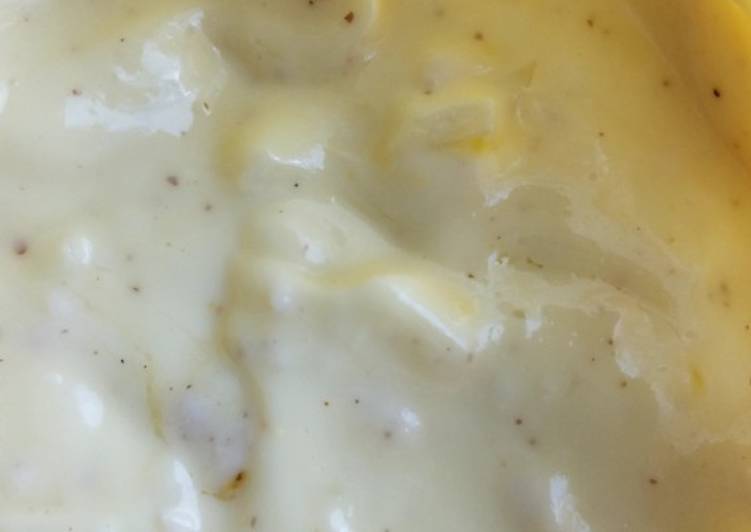 Recipe of Homemade Garlic olive oil mayonnaise