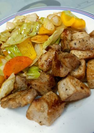 รูปของ Cube Pork Steak