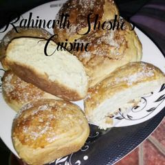 A picture of Homemade Coconut bread.