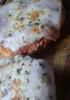 Una foto de Milanesas de calabaza!