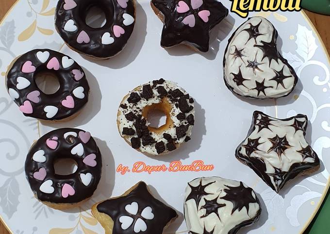 Donat Lembut (tanpa kentang)