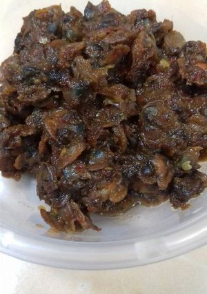 Foto resep Oseng kerang asam pedas manis