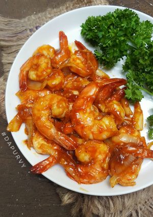 Foto resep Udang saus mentega