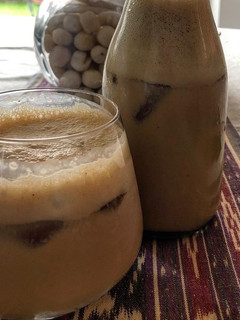 A picture of Es Kopi Kelapa - Ice Coconut Coffeee.
