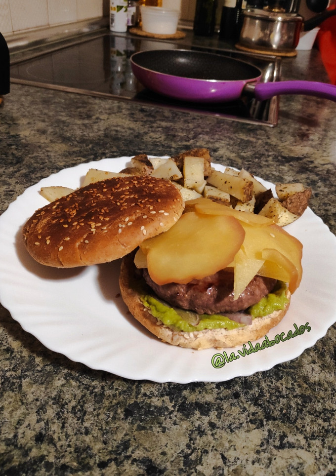 Una foto de Manzana caramelizada saludable
