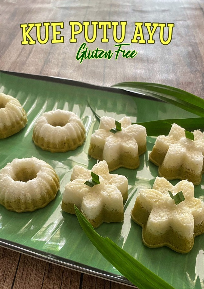 Resep Kue Putu Ayu Gluten Free oleh Pratiwi Pramuharsih - Cookpad