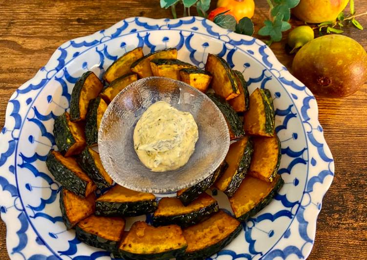 Recipe of Quick Pumpkin with Mayo Cheese Sauce