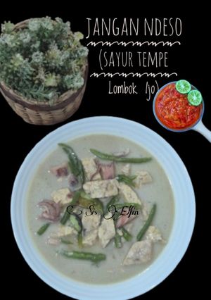 Foto resep Jangan Ndeso (Sayur Tempe Lombok Ijo)