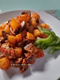 Foto resep Sambel goreng kentang