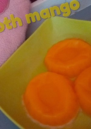 Foto resep Pudding Smooth mango