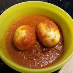 A picture of Egg Curry (ultra easy).