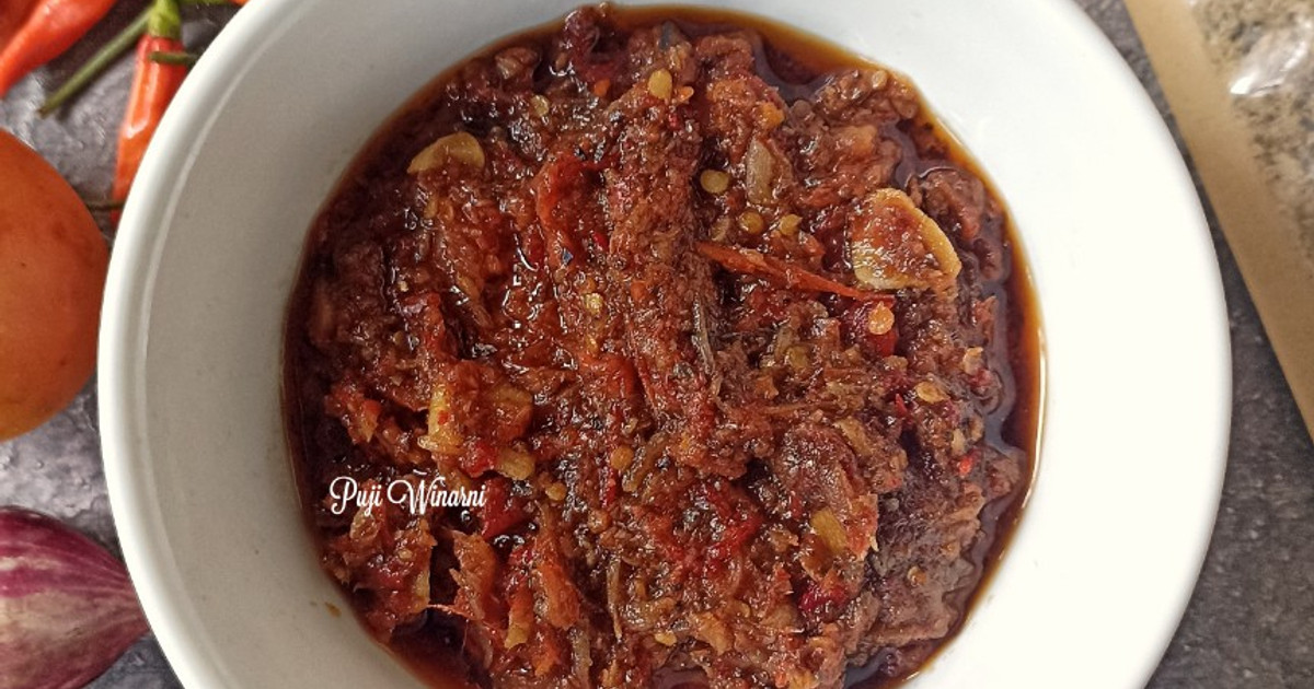 Sambal Roa Ria Resep Sambal Roa Khas Manado oleh Puji Winarni - Cookpad