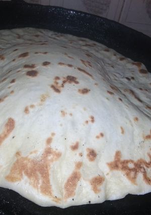 صورة لوصفة الخبز العربي او خبز شاورما