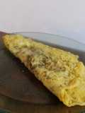 Omelette rápido en microondas