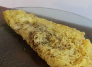 Una foto de Omelette rápido en microondas