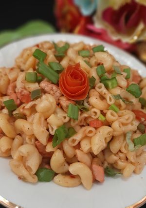 A picture of Chicken Macaroni.