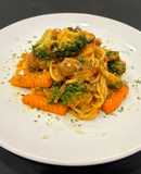 Mì Ý rau củ xốt cà chua