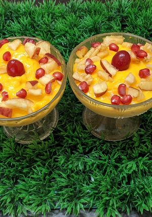 ফ্রুট কাস্টার্ড (fruit custard recipe in Bengali) রেসিপির প্রধান ছবি