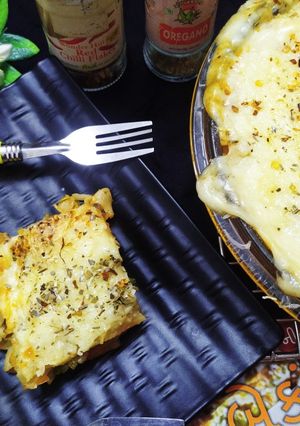 વેજ. મેક્રોની લઝાનીયા (Veg Macroni Lasagne Recipe in Gujarati) રેસીપી મુખ્ય ફોટો