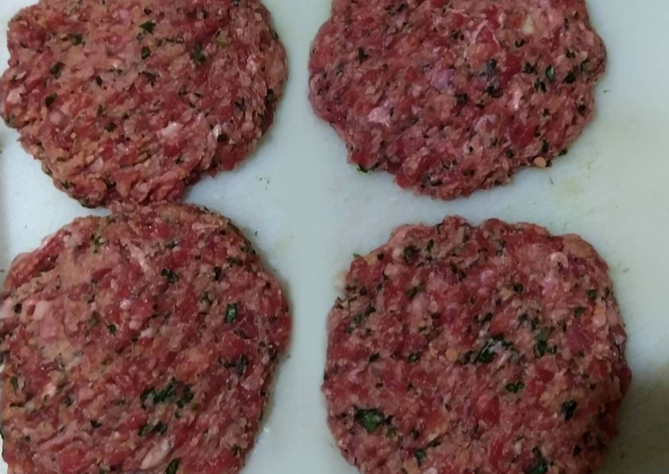 Hamburguesas caseras