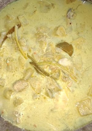 Foto resep Sayur kluweh santan