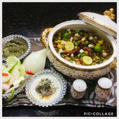 A picture of Soya Chunks Paneer Biryani.