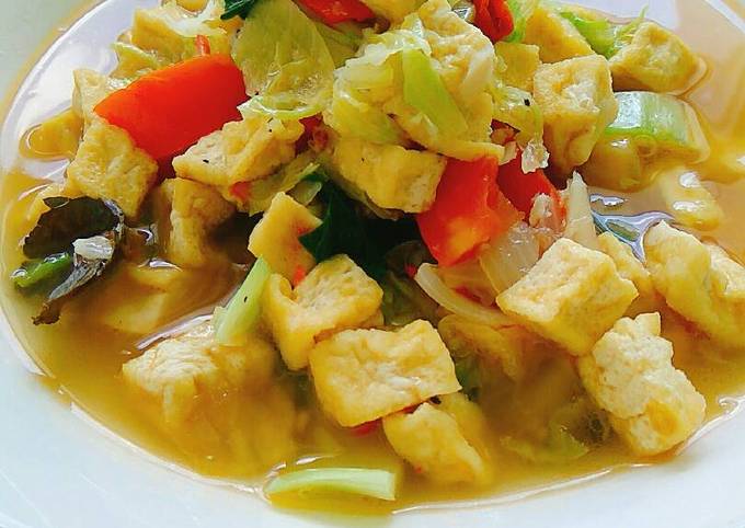 Resep Tumis Tahu Sawi Putih Oleh Ct Az Zahra Cookpad