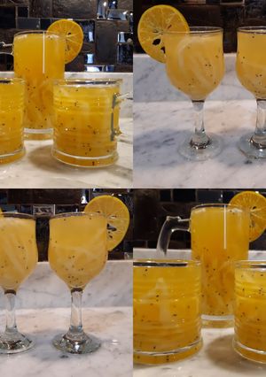 Foto resep Es Jeruk Kelapa Muda KW