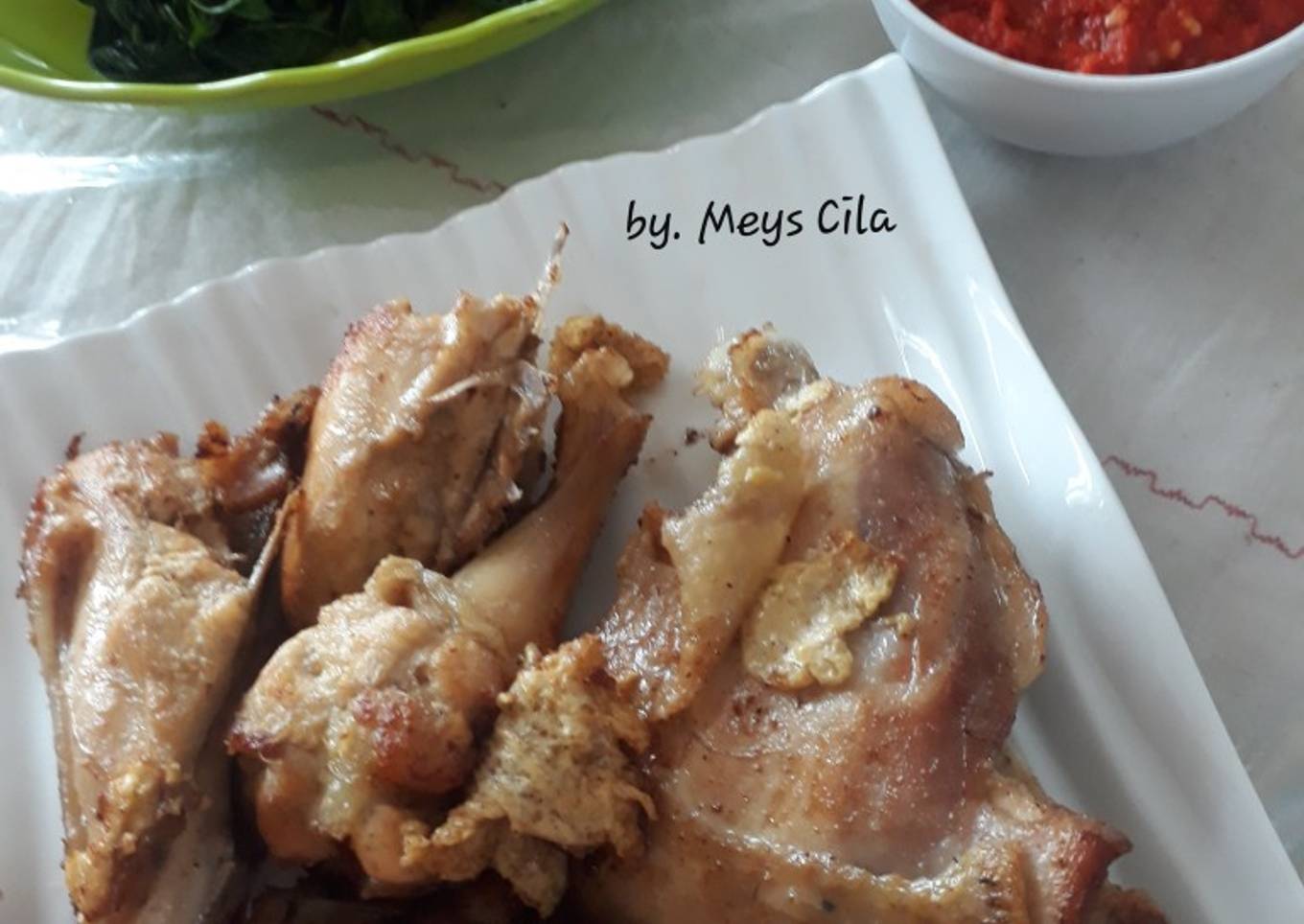 Ayam Pop Khas Rumah Makan Padang ala Uni Des
