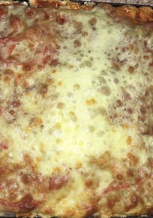 Una foto de Pizza sin harinas ni aceite