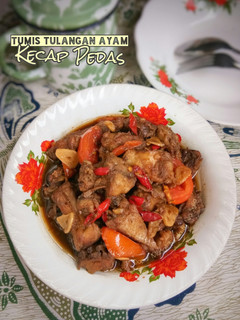 Foto resep Tumis Tulangan Ayam Kecap Pedas