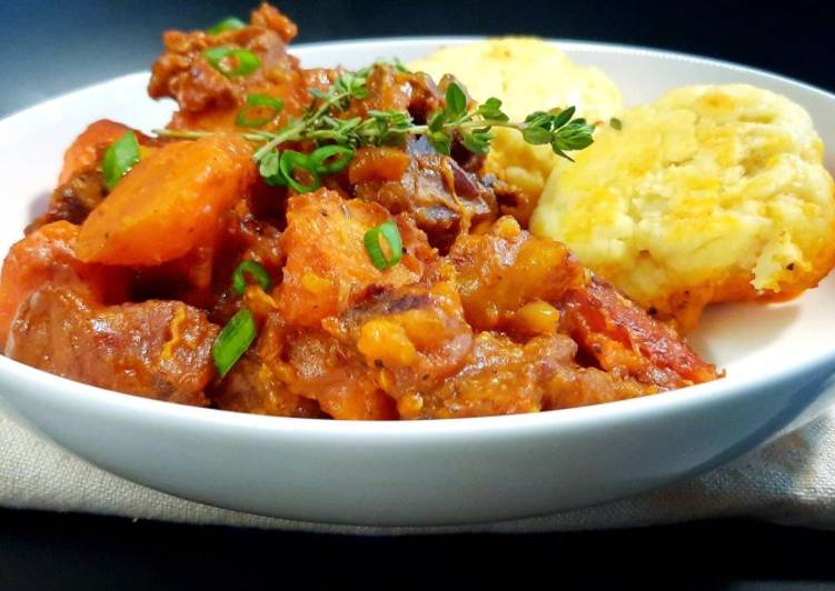 Lamb and Dumplings (one pot meal)